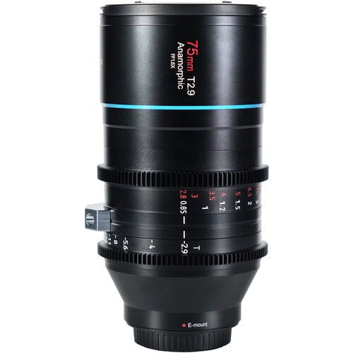 75mm T2.9 1.6x Full-Frame Anamorphic lens (E mount)