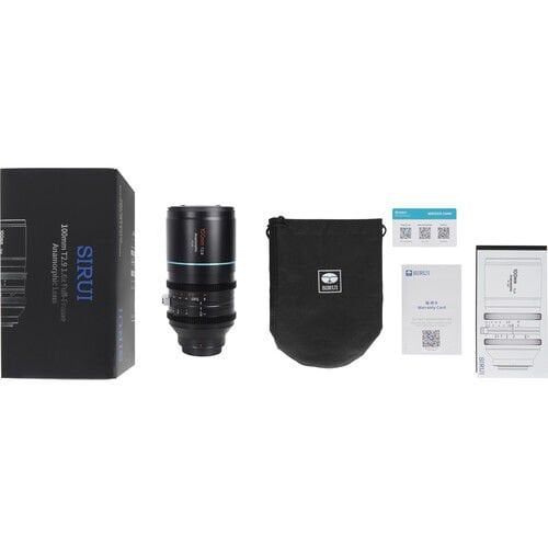 Sirui VENUS 100mm T2.9 1.6x Full-Frame Anamorfik Lens (E Mount)
