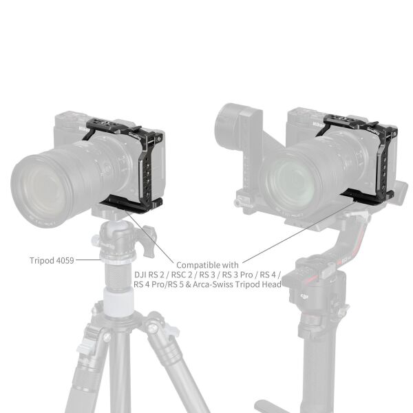 SmallRig Nikon ZR 5905 için  Yarım Kafes