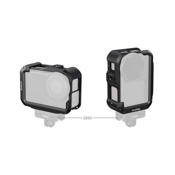 SmallRig 5887 DJI Osmo Action 6 (Gelişmiş Sürüm) için Kafes