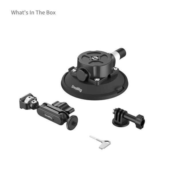 SmallRig 5855B 4.5'' Vantuz Aksiyon Kamerası Montaj Aparatı
