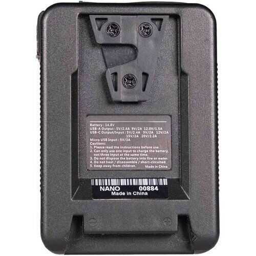 FXLION Nano ONE 50Wh 14.8V Ultra-Compact V-Mount Pil