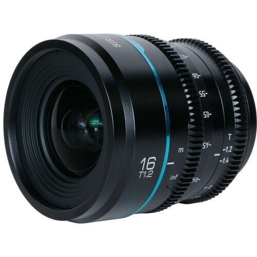 Sirui Nightwalker 16mm T1.2 S35 Cine Lens (X Mount, Siyah)