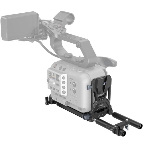 SmallRig 4323 Sony FX6 Canon C70 Sinema Kameraları için V-Mount Pil Montaj Plakası Kiti
