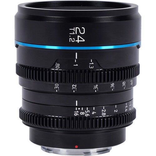 Nightwalker Series 24mm T1.2 S35 Cine Lens (E Mount, Black)