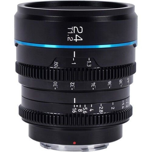 Sirui Nightwalker 24mm T1.2 S35 Cine Lens (E Mount, Siyah)