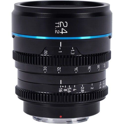 Sirui Nightwalker 24mm T1.2 S35 Cine Lens (E Mount, Siyah)