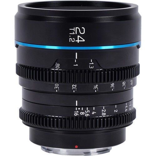 Nightwalker Series 24mm T1.2 S35 Cine Lens (X Mount, Black)