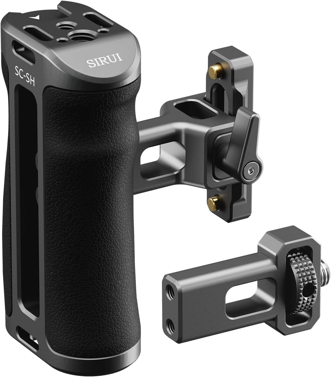 Camera Cage Side Handle SC-SH with NATO and ARRI Installation Options