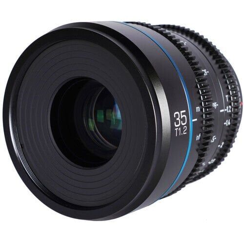 Sirui Nightwalker 35mm T1.2 S35 Cine Lens (E Mount, Siyah)