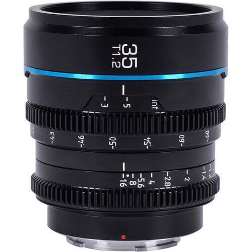 Sirui Nightwalker 35mm T1.2 S35 Cine Lens (E Mount, Siyah)