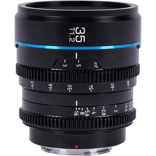 Sirui Nightwalker 35mm T1.2 S35 Cine Lens (E Mount, Siyah)