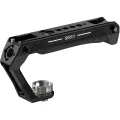 Top Handle with 3/8''-16 ARRI Locating Pins Mount, Camera Cage Silicone Top Handgrip with Cold Shoe with Safety Pins (YENİ)