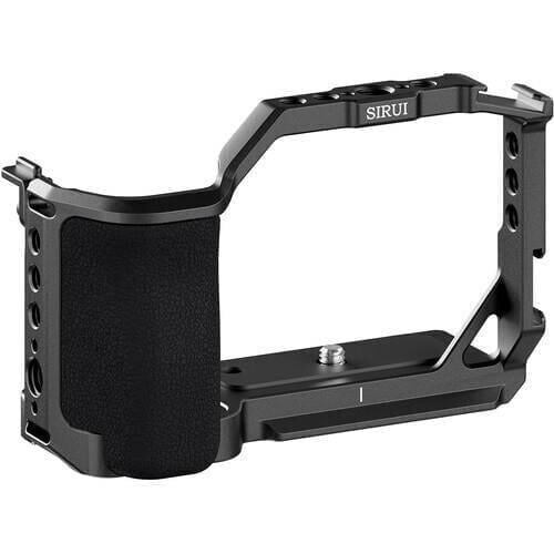 ZV-E10 Camera Cage with Silicone Grip and HDMI Cable Clamp, Cage for Sony ZV-E10
