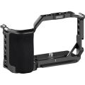 ZV-E10 Camera Cage with Silicone Grip and HDMI Cable Clamp, Cage for Sony ZV-E10