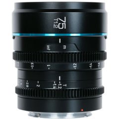 Nightwalker Series 75mm T1.2 S35 Cine Lens (E Mount, Black)