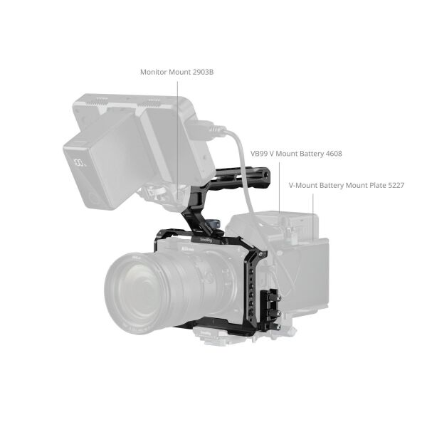 SmallRig Nikon ZR 5647 için  Kafes Kiti