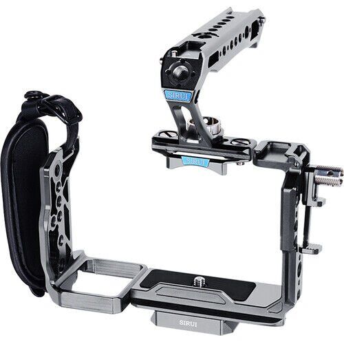Full Camera Cage KIT for SONY FX3/FX30 With Top Handle - Gun Metal