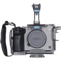 Sirui Sony FX3 & FX30 için Kamera Kafesi Kiti (Top Handle ile) - Gun Metal