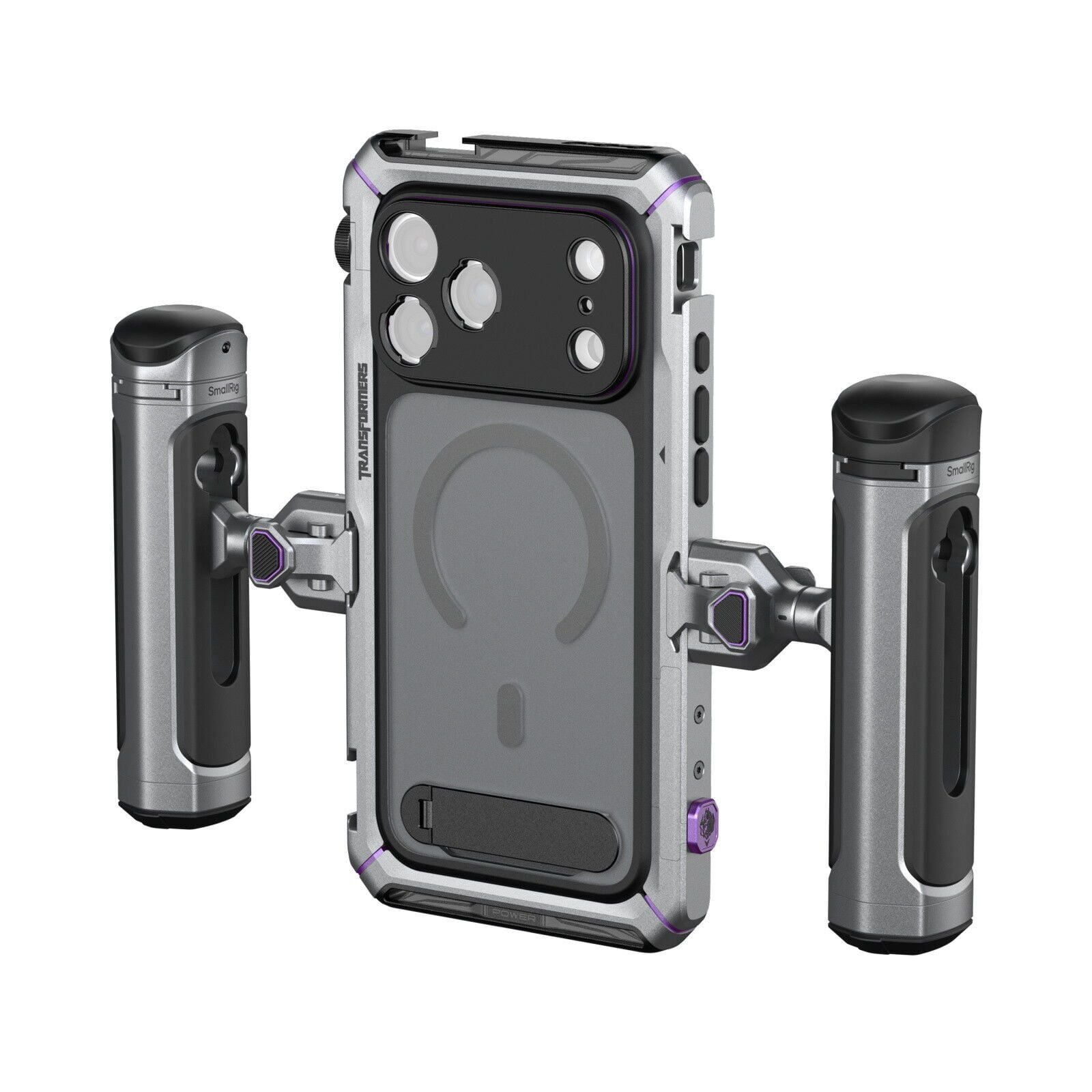 SmallRig 5585 Megatron Edition iPhone 17 Pro için Çift El Tipi Mobil Cihaz Kiti