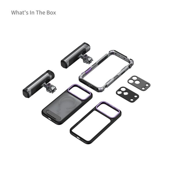 SmallRig 5585 Megatron Edition iPhone 17 Pro  için Çift El Tipi Mobil Cihaz Kiti