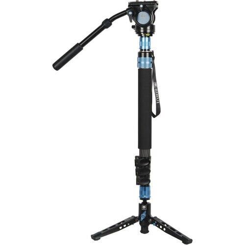 P-424FS+VH-10 Carbon Fiber Video Monopod Kiti