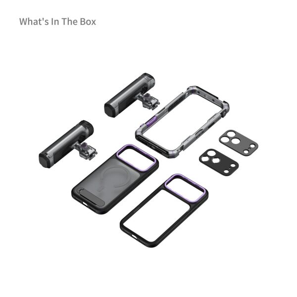 SmallRig 5584 Megatron Edition iPhone 17 Pro Max  için Çift El Tipi Mobil Cihaz Kiti