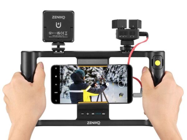 Zeniko MR11 LED'li Vlog Telefon Kiti