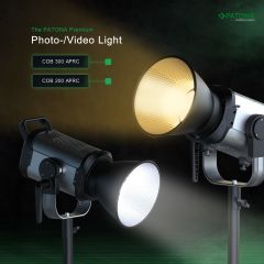 PATONA COB-200 Watt Bi Color Tek'li Kit LED Video Işığı