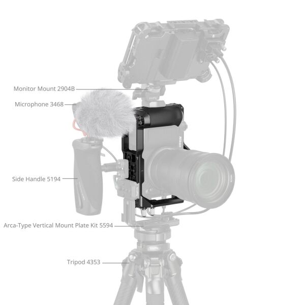 SmallRig 5467 Nikon ZR için Kafes