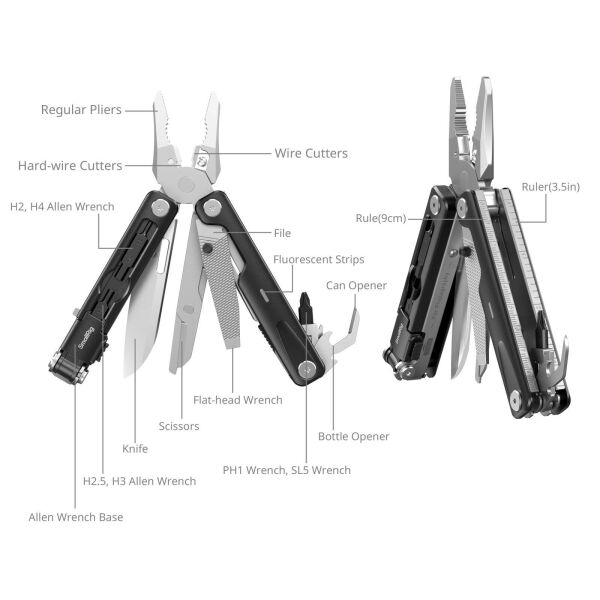 SmallRig 5294 EDC Çok Amaçlı Alet