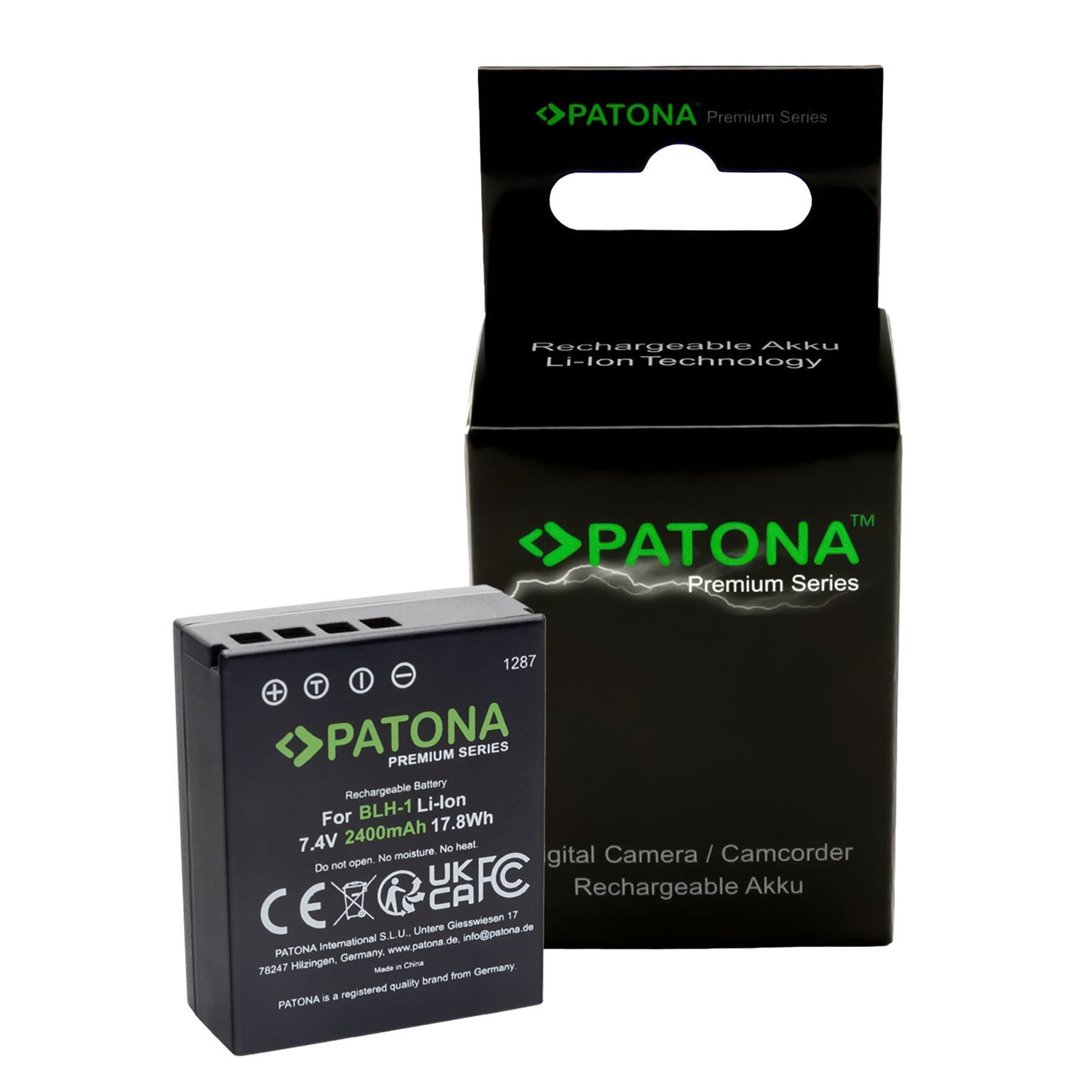 Patona 1287 Premium Batarya Olympus BLH-1