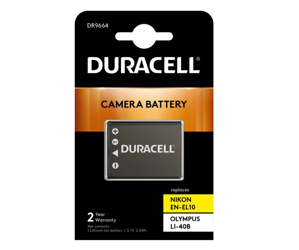 Duracell DR9664 -Nikon En-El10 Pil