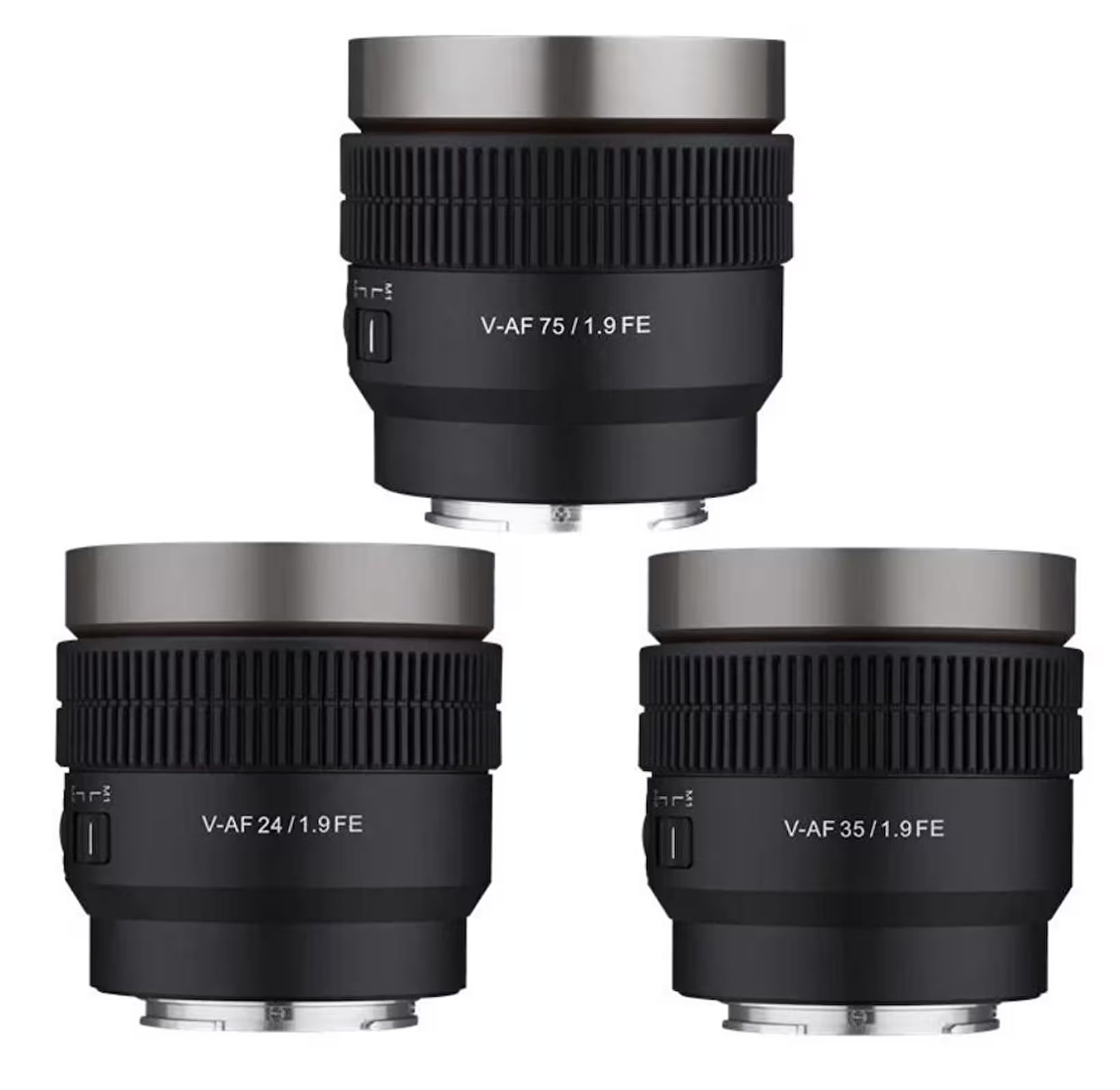 SAMYANG V-AF 24/35/75 T1.9 (Lens Station Hediye)