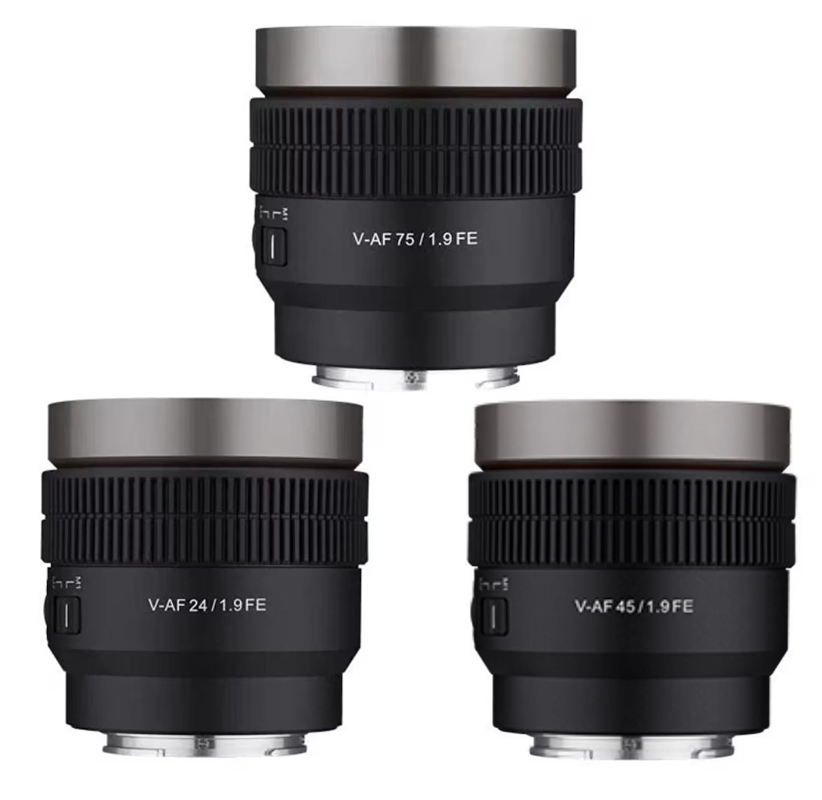 SAMYANG V-AF 24/45/75 T1.9 (Lens Station Hediye)