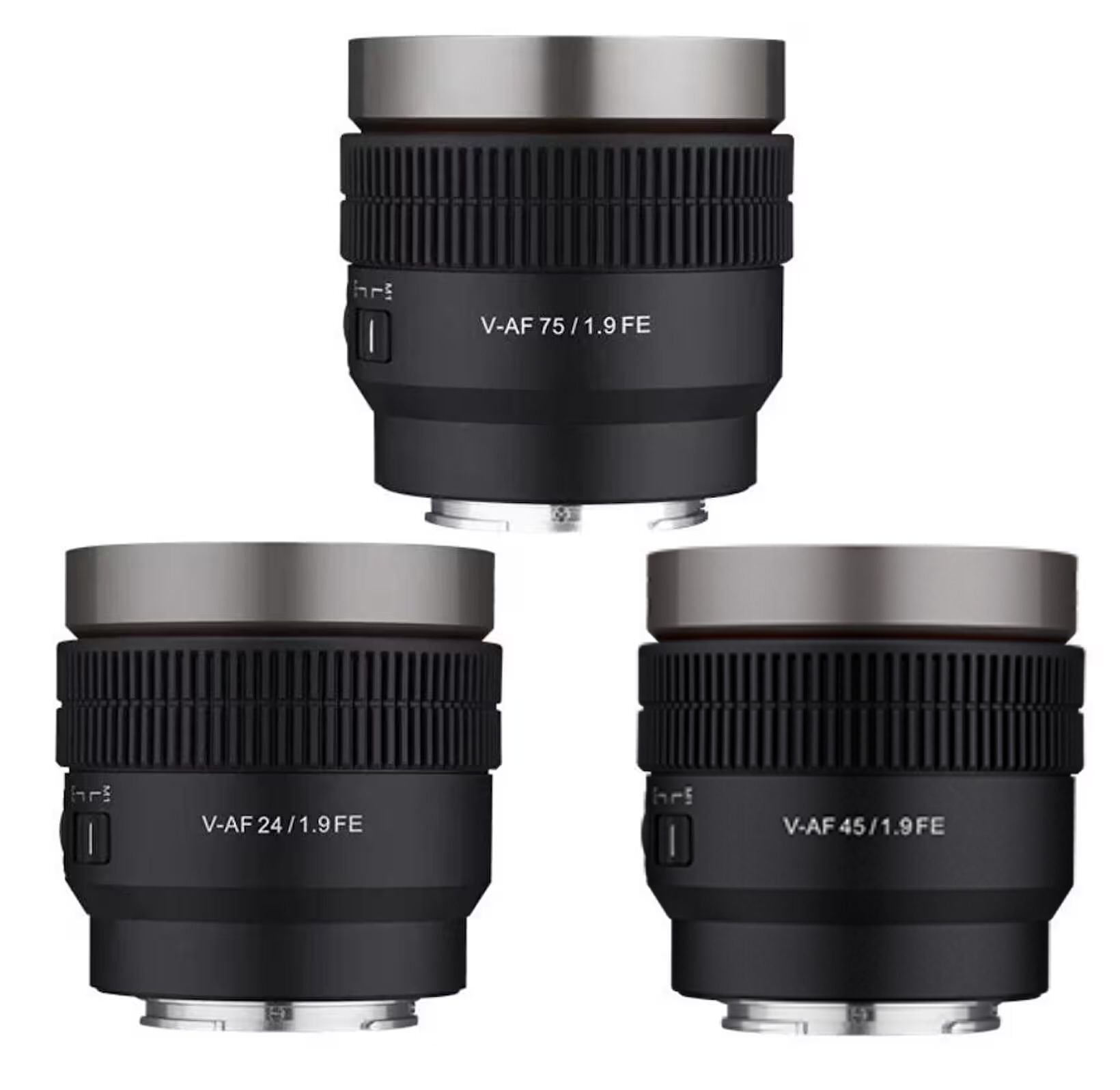 Samyang V-AF 24/45/75mm T1.9 Lens Kiti (Lens Station Hediye)