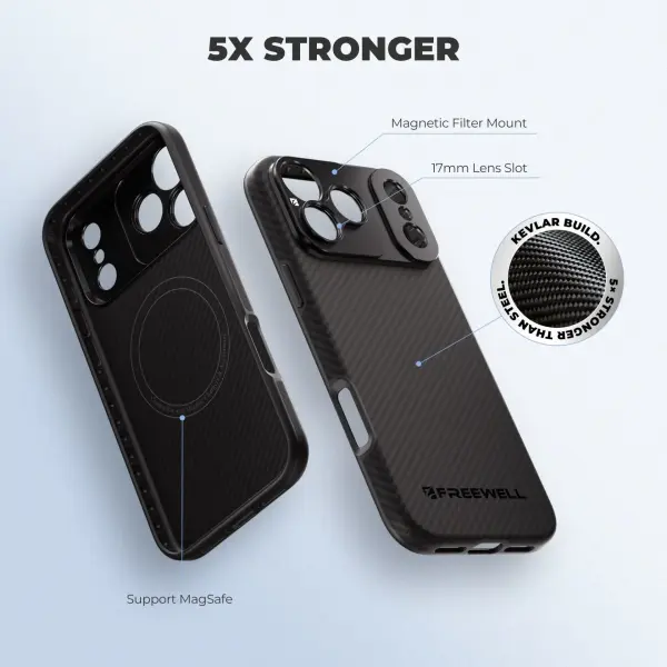 Freewell Pro Filmmaker iPhone Case iPhone 17 PRO MAX - 17mm Mount