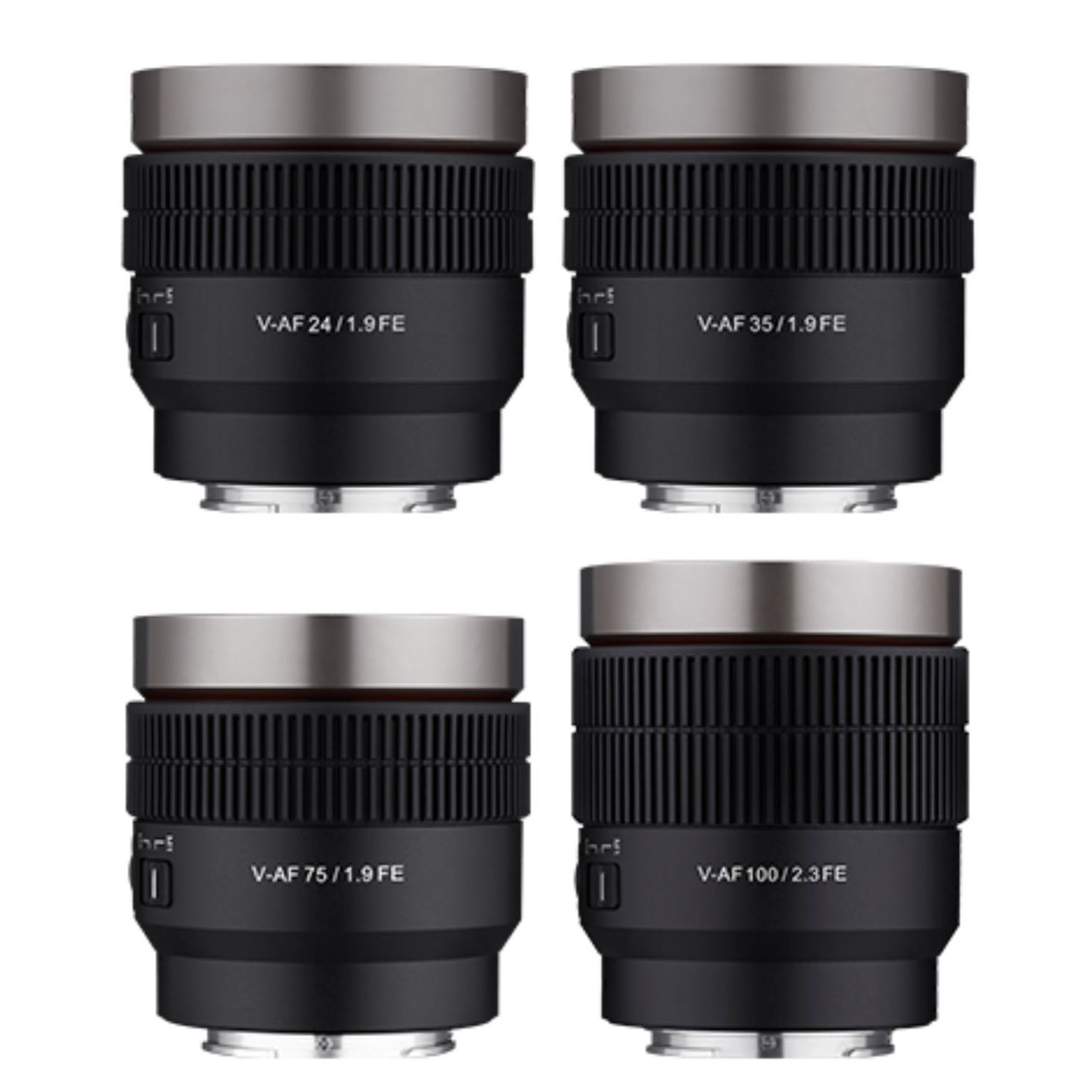 SAMYANG V-AF 24/35/75/100 T1.9 (Lens Station Hediye)