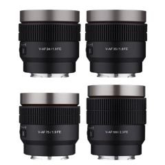 SAMYANG V-AF 24/35/75/100 T1.9 (Lens Station Hediye)