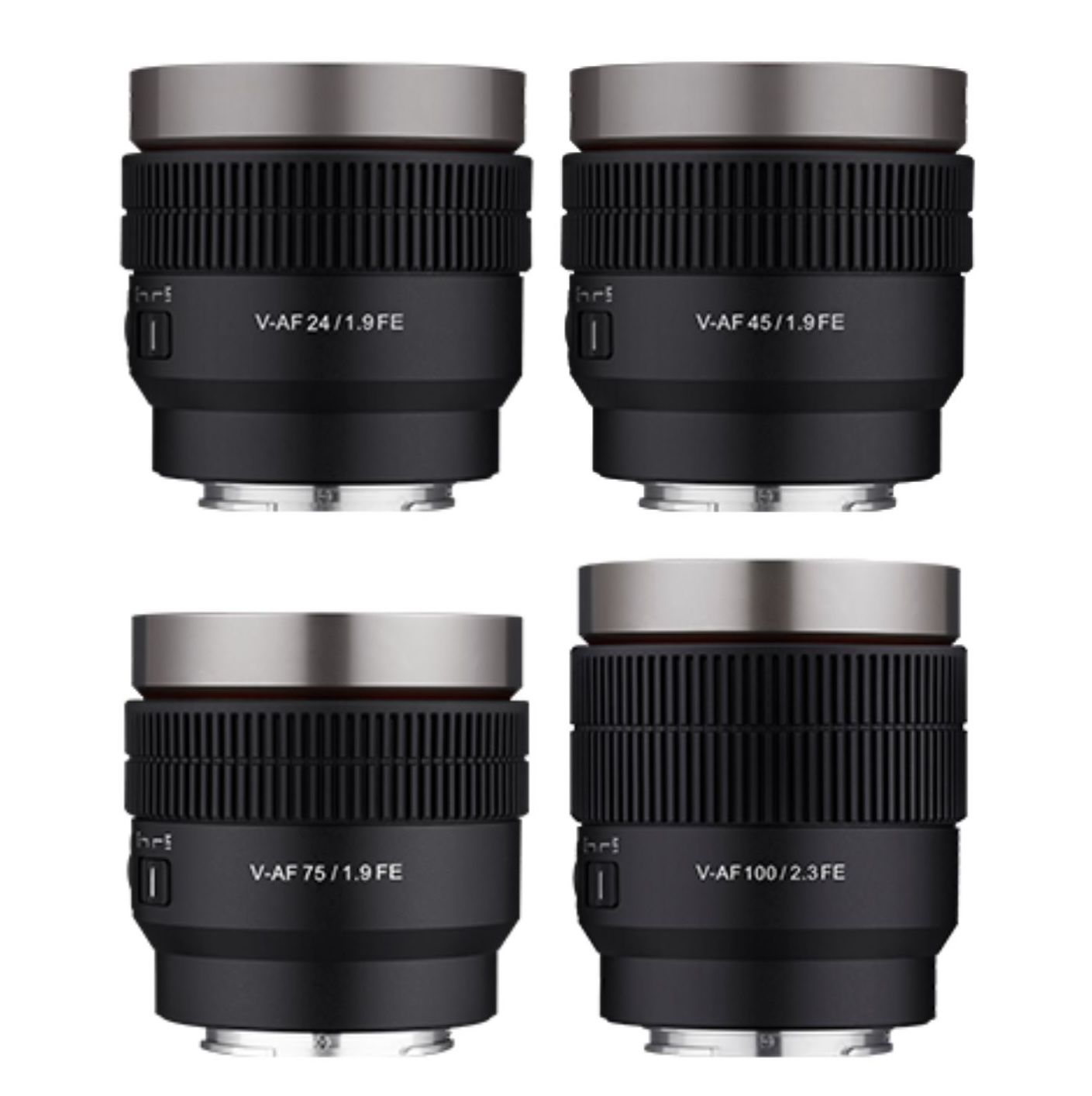 SAMYANG V-AF 24/45/75/100 T1.9 (Lens Station Hediye)