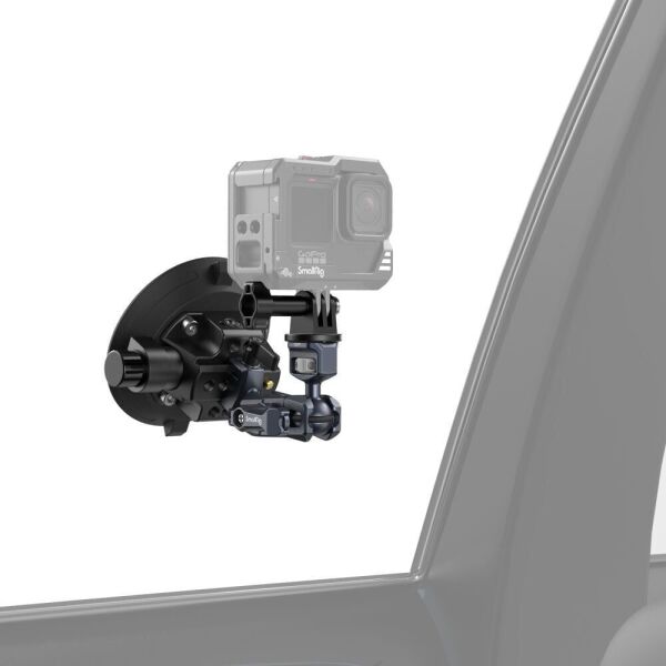 SmallRig 4236C Araç Çekimi için 4'' Vantuzlu Kamera Montaj Kiti