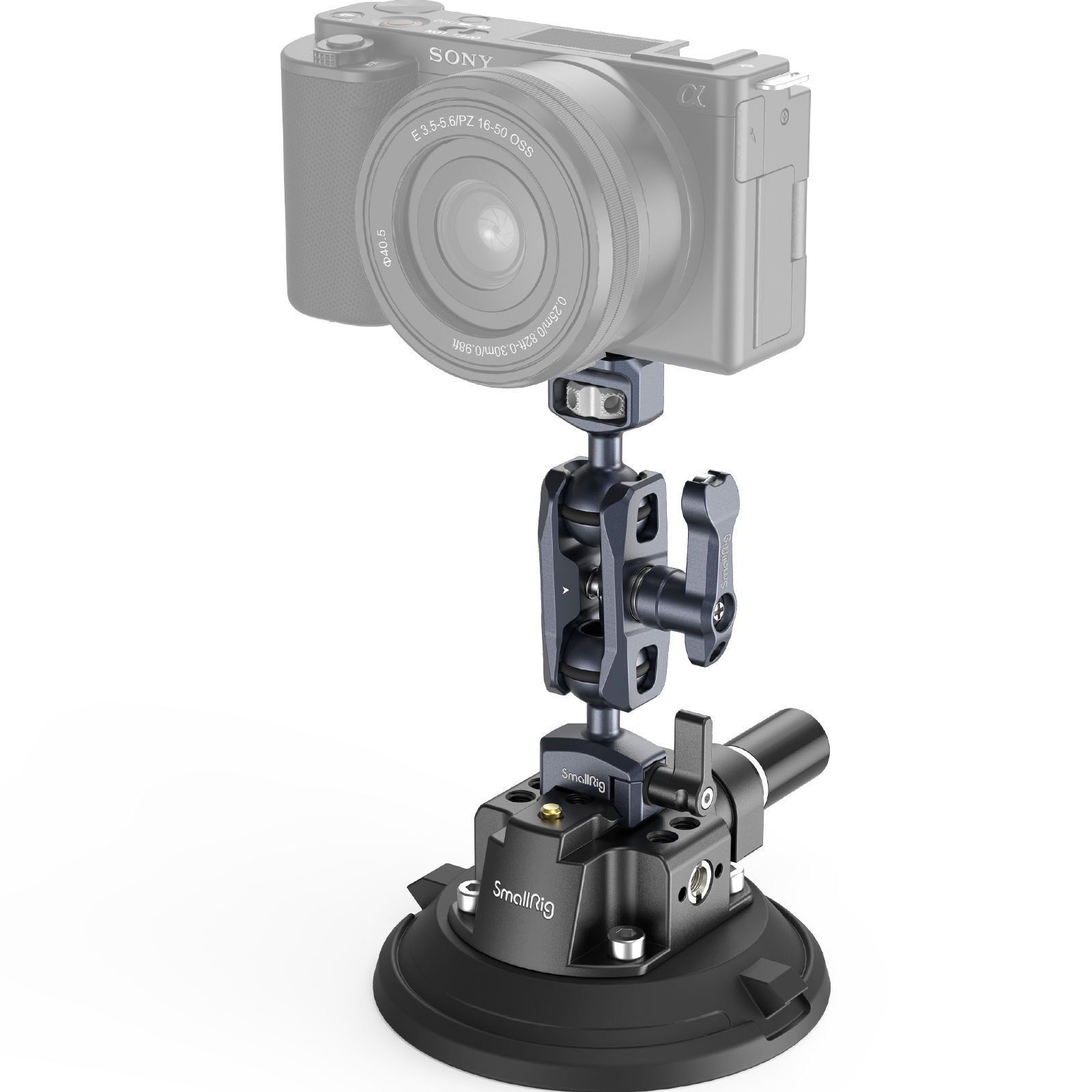 SmallRig 4236C Araç Çekimi için  4'' Vantuzlu Kamera Montaj Kiti
