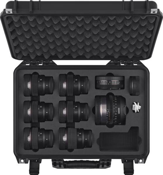 Samyang V-AF Full Cine AF Lens Kiti (6 Lens + 2 Adaptör)