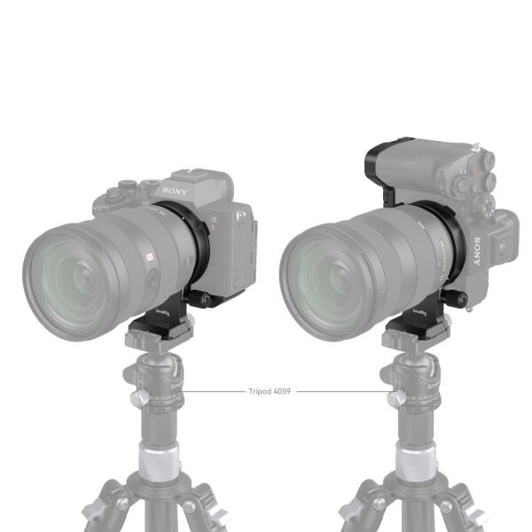 SmallRig 4148 Sony α7R V / α7 IV / α7S III / α7R IV için Dönebilen Yataydan Dikeye Montaj Plakası Kiti