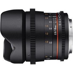 Samyang 16mm T2.6 VDSLR Full Frame Cine Lens (Sony E Mount)