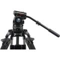 Profesyonel Carbon Fiber Video Tripod Kiti