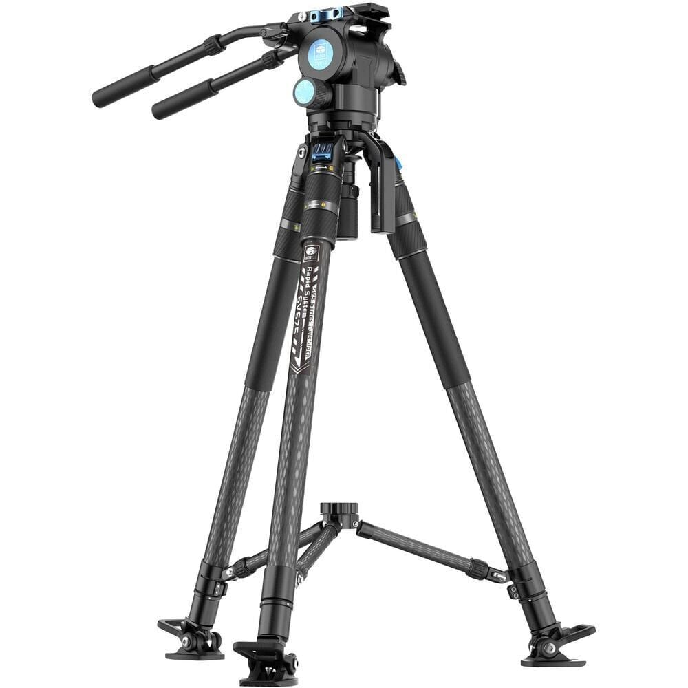 SVS75+SVH15 Carbon Fiber Prof. Video Tripod Kiti