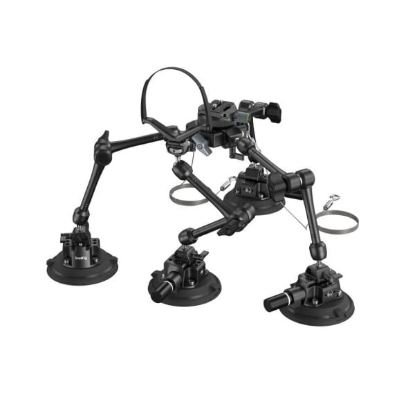 SmallRig SC-15K 3565B 4 Kollu Vantuz Araç Çekimi için Kamera Montaj Kiti