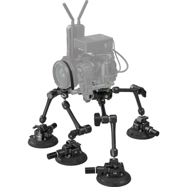 SmallRig SC-15K 3565B 4 Kollu Vantuz Araç Çekimi için Kamera Montaj Kiti
