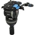 SQ100+VHS18 Carbon Fiber Prof .Video Tripod Kiti